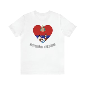 Nuestra Señora de La Caridad Camiseta Unisex Adulto, Nuestra Señora de la Caridad, Virgen de la Caridad del Cobre, Camiseta Católica, Regalo