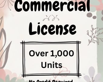 Extended Commercial License: Unlimited Use, No Credit Needed