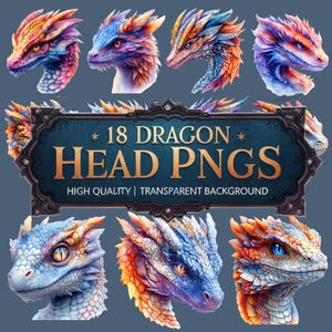 Drakenkop clipart, fantasiedraak png, mythisch wezen clipart, drakensublimatieontwerp, gamingsticker png, transparante achtergrond