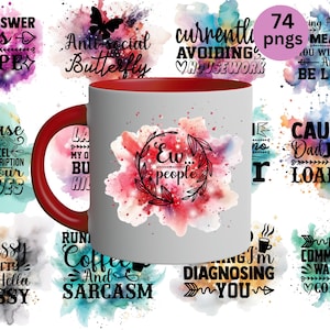 Envoltórios de canecas com ditados engraçados, citações atrevidas Png Melhores amigos, PNG engraçado para caneca, PNG engraçado para cachorro, Design de PNG para ditados de café, PNG para caneca de café