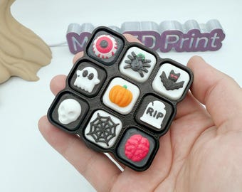 3D Printed Halloween Keycap | Clicker Fidget Toy, Stress Relief