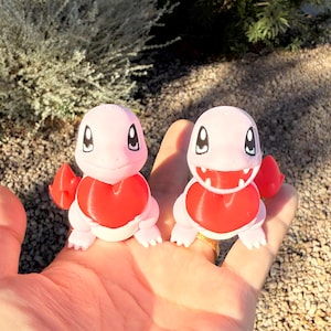 Valentine Charmander ,3D Printed - Valentine's Day gift | Valentines Figurines | High Quality | Valentine's Day
