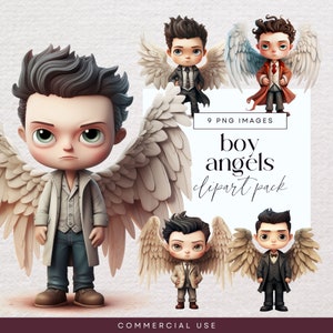 Angel Boys clipart, transparante png-bestanden, eigenzinnige kerel illustraties, grillige karakters, tiener clipart, tv-personage ongewenste tijdschrift kortstondige