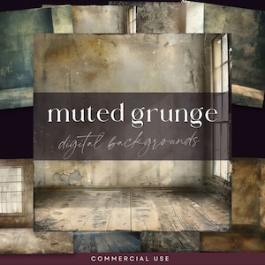 Fondo de estudio rústico, fondo digital de pared antigua, superposición urbana, textura de Photoshop, ilustración de habitación abandonada, diario basura grunge JPG