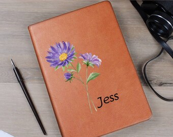 corporate gifts for clients, personalized leather portfolio, custom leather journal, sentimental mom gift, reading journal,gratitude journal