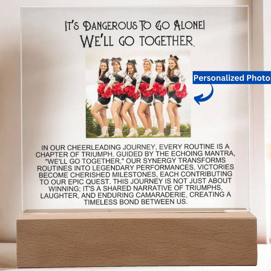 Cheerleading Plaque, Cheerleading Gifts, Cheer Coach, Graduation Gift ...