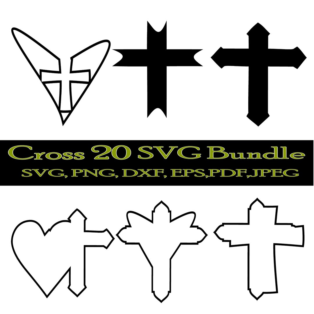 Jesus Cross Svg Bundle , Old Rugged Christian Cross Svg, Faith Cross ...