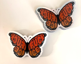 F ICE Stickers