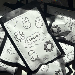 Gehäkelte Jalousie Taschen