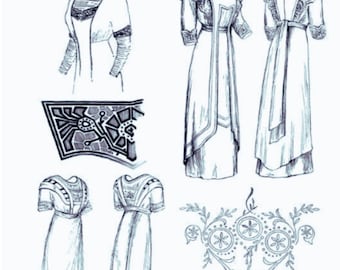 Schneiderkunst-Designprinzipien von 1912 (PDF) | Seltenes antikes Näh-Tutorial und Modedesign-Leitfaden von Edith Gary Hammond | Sofort-Download