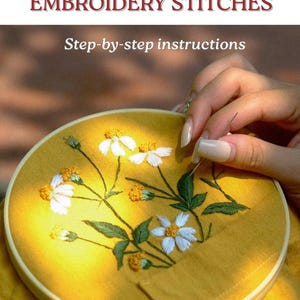 Vintage Embroidery Book PDF | 1948 Complete Book of Embroidery and Embroidery Stitches | Digital Download Needlepoint Guide