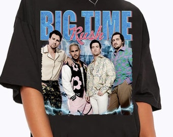 Vintage jaren '90 grafische stijl Big Time Rush T-shirts, Big Time Rush Retro Sweatshirt, Retro Muziek Jeugd T-shirt voor man en vrouw Unisex T-shirt