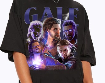 Vintage des années 90 style graphique Gale Baldurs chemises, Gale Baldurs Gate 3 sweat-shirt rétro classique, Gale Baldurs Tshirt jeunesse pour homme et femme