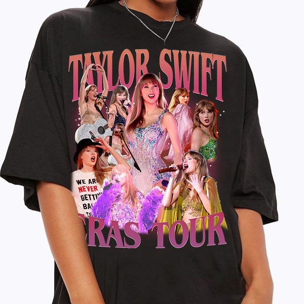 chemises Taylor Swift style graphique vintage des années 90, sweat-shirt rétro classique Taylor Swift, t-shirt de musique de concert Eras Tour pour homme et femme