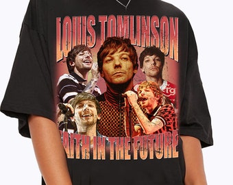 chemises Louis Tomlinson de style graphique vintage des années 90, sweat-shirt rétro classique Louis Tomlinson, t-shirt jeunesse Louis Tomlinson pour homme et femme