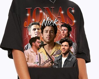 Vintage 90s Graphic Style Jonas Brothers Shirt, Jonas Brothers Classic Retro Sweatshirt, Nick Jonas Brothers Youth T-Shirt For Man And Women