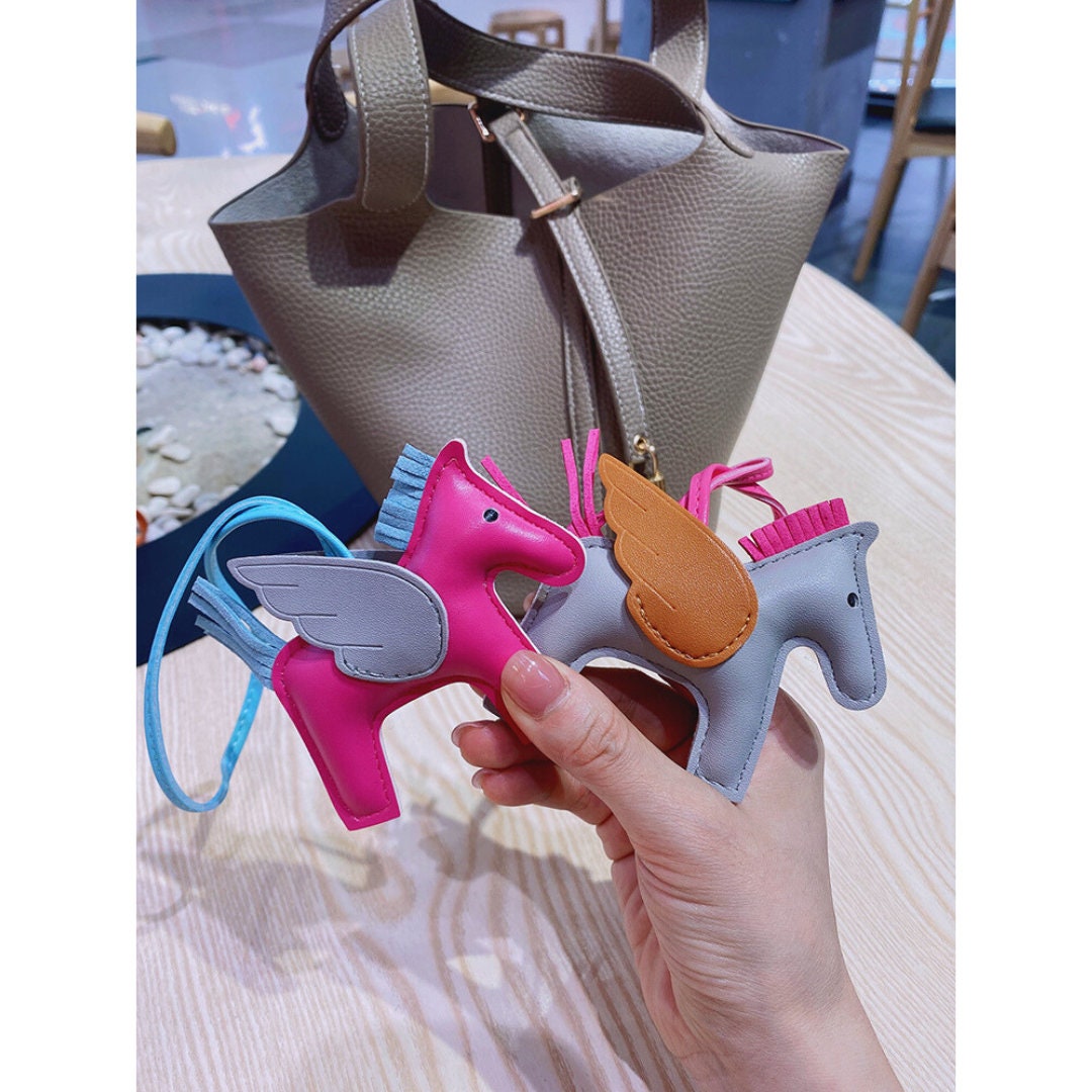 ❗️NEW❗️AUTHENTIC HERMES Rodeo MM Horse Bag Charm - with receipt, Luxury,  Accessories on Carousell