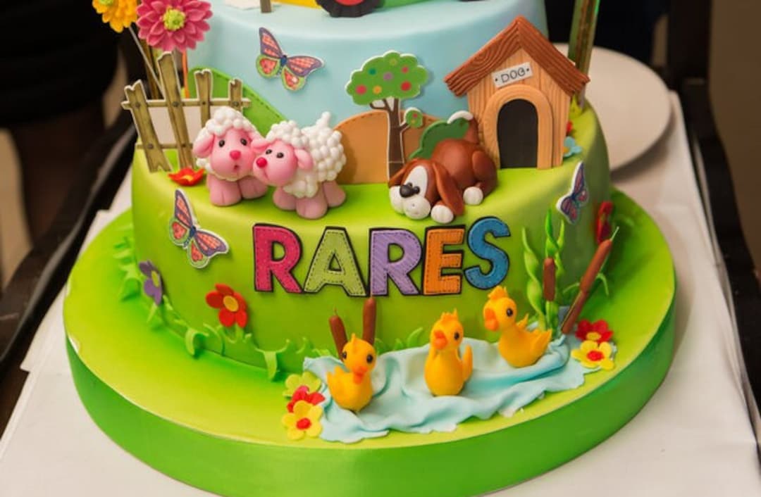 Dog Cake Topper Set Fondant Dog Cake Topper and Kennel Set Etsy