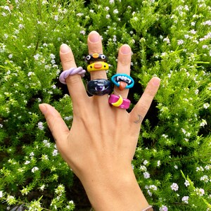 Clay rings etsy deals
