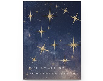 Stellar Scribbles: Compact Hardcover Journal for Bright Thoughts ideas, gratitude, notes, endless possibilities