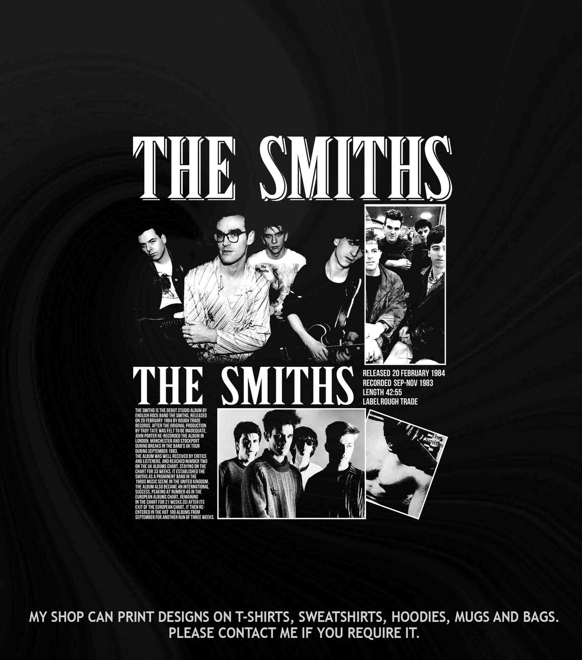 The Smiths PNG, the Smiths Drawing Digital, the Smiths Print, the