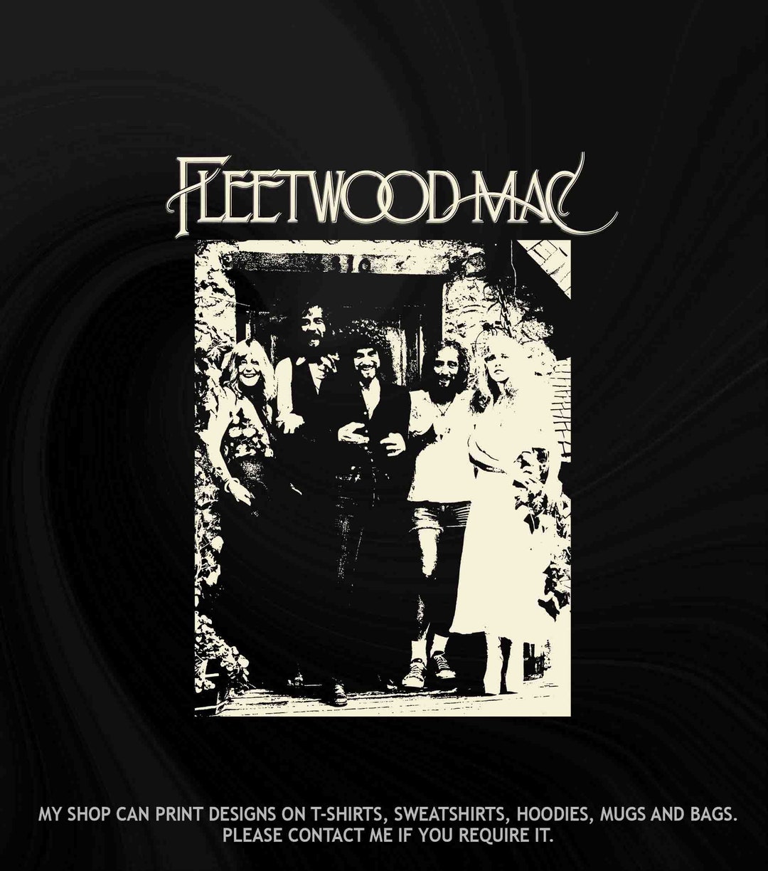 Fleetwood Mac Png, Fleetwood Mac Vintage Png File, Stevie Nicks Digital ...