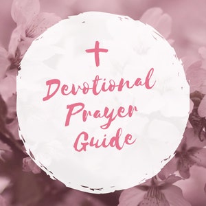 Devotional Prayer Guide - One Full Year - 4 weeks per month - 145 pages