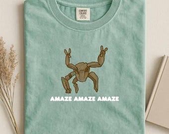 Project Hail Mary Rocky Alien Grafik-T-Shirt, Fist My Bump Lustiges Sci-Fi-Weltraum-Shirt mit Zitat-Design, Comfort Colors® Sci-Fi-Fan-Geschenk