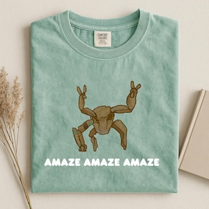 Project Hail Mary Rocky Alien Graphic Tee, Fist My Bump Funny Sci-Fi Space Shirt with Quote Design, Comfort Colors® Sci-Fi Fan Gift