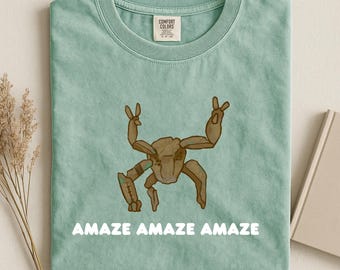 Project Hail Mary Rocky Alien Graphic Tee, Fist My Bump Funny Sci-Fi Space Shirt with Quote Design, Comfort Colors® Sci-Fi Fan Gift