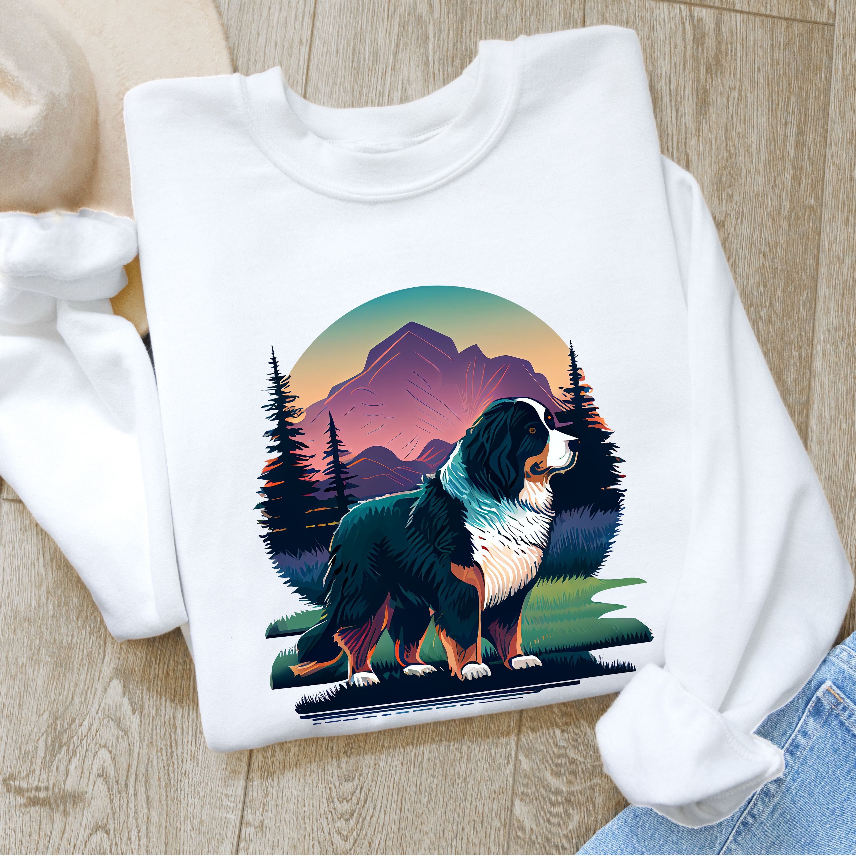 Bernese mountain dog sweatshirts hotsell