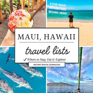Maui Vacation Travel Planning Guide – West Side Lists & Travel Guide PDF | Travel Tips, Hawaii Vacation, Itinerary Help, Hawaii Trip Prep
