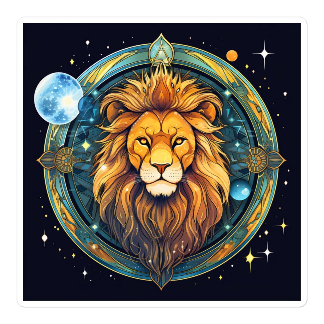 Leo #3 Vinyl Sticker - Etsy