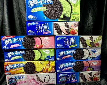 Exotic Oreo Assorted Flavor Cookies (China) - 97g