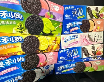 Exotic Oreo Assorted Flavor Cookies (China) - 97g