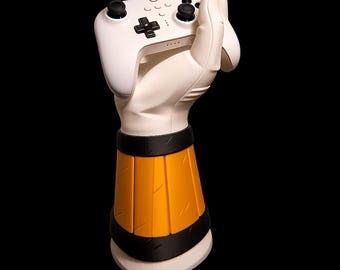 パワーレンジャー コントローラースタンド | ゲーミングヘッドセットホルダー | マイティ・モーフィン デスクデコレーション | ゲーマーギフト | コントローラーとヘッドフォンは付属しません