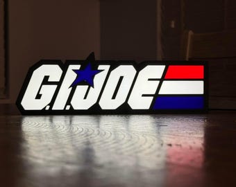 Joe logo light box