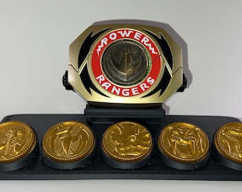 5 coin MMPR Legacy or Lightning collection morpher stand