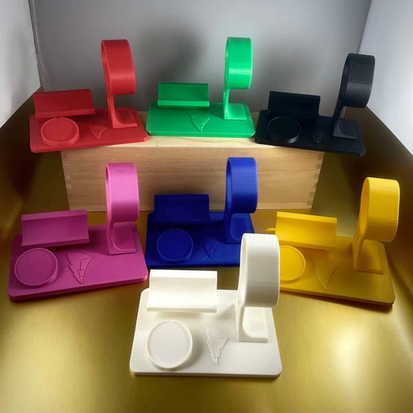 MMPR Lightning or Legacy Morpher, coin and Starlight Studios communicator stand | STAND ONLY