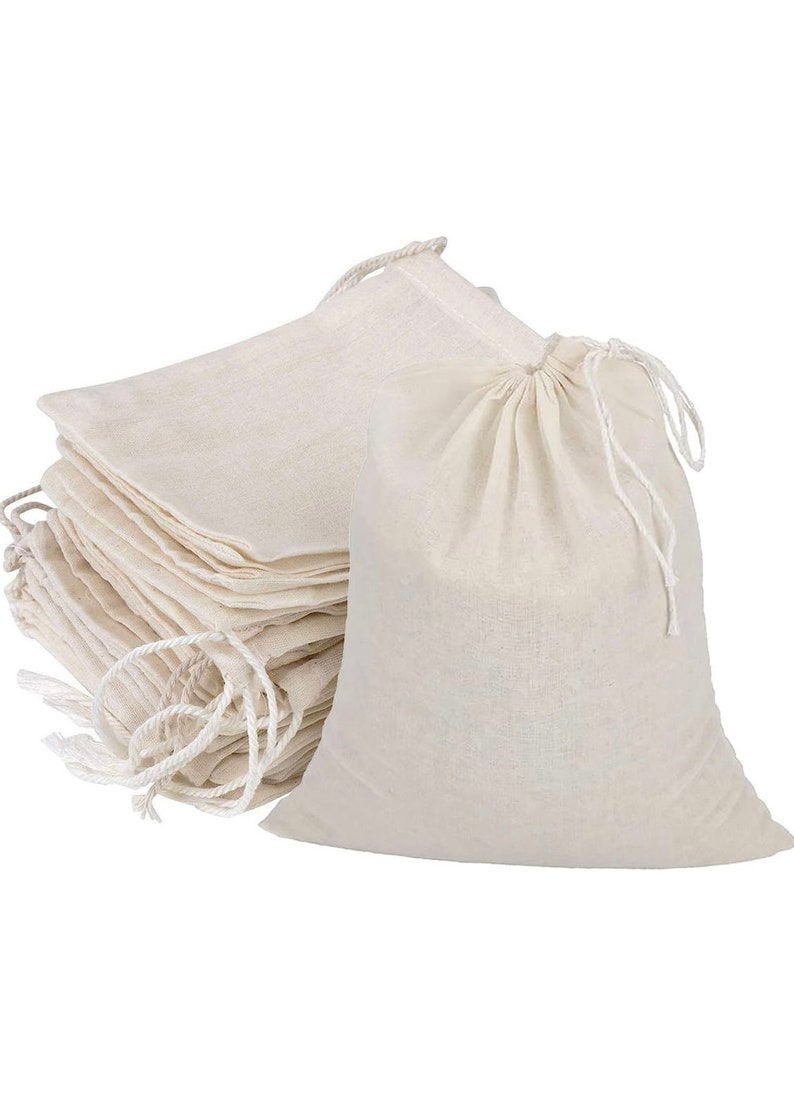 Unbleached 100 Cotton Cheesecloth Bag Etsy