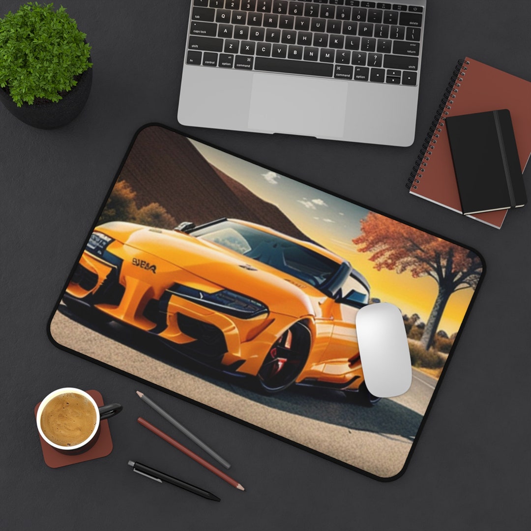 Supra Desk Mat / Toyota Supra Mat / Dream Car Mat / Car Lover Etsy