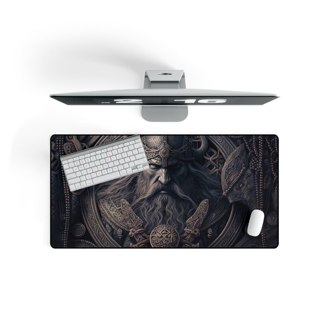 Viking Desk Mat Aesthetic Desk Mat Cute Desk Mat Gamer Etsy