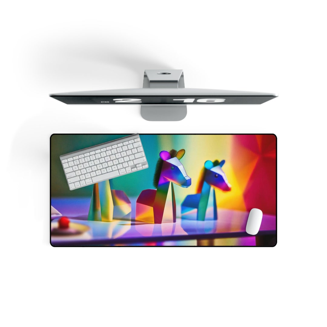 Zebras Desk Mats Gaming Desk Mats Desk Mat Gaming Mouse Etsy