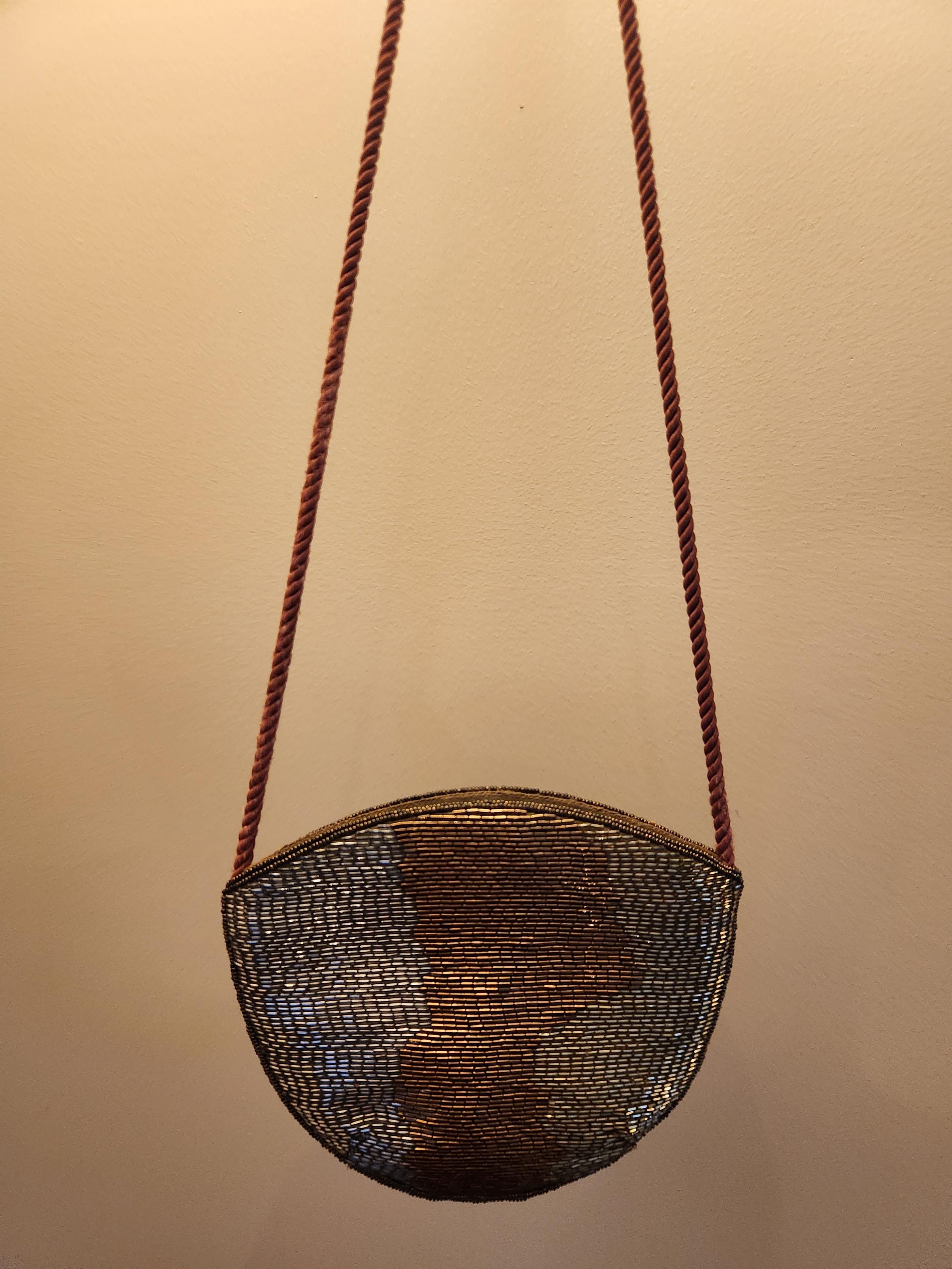 70年代のヴィンテージビーズバッグ。 - Etsy 日本