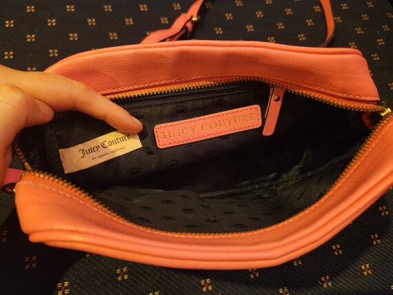 Vintage Juicy Couture Barbie Pink Leather Shoulder Bag 