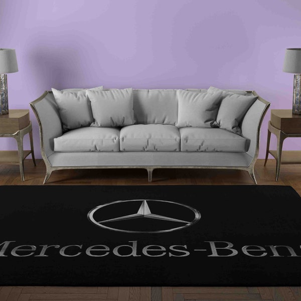 Mercedes Car Rug - Etsy