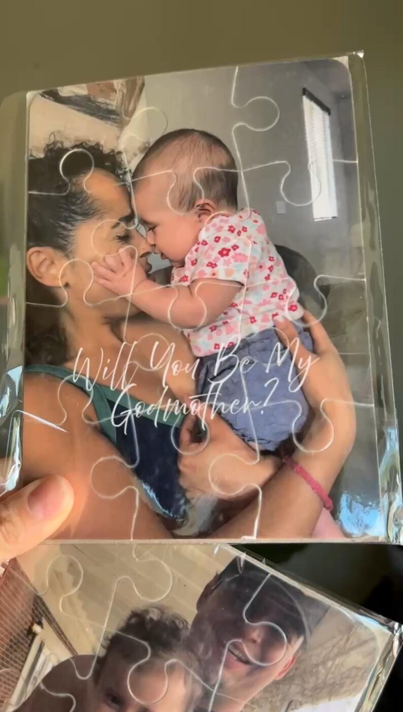 Custom Photo Puzzle, Personalized Picture Puzzle, Create Your Own Puzzle, 12 or 28 Piece, Wedding Favor, Party Favor, Kids & Business Gift image 14