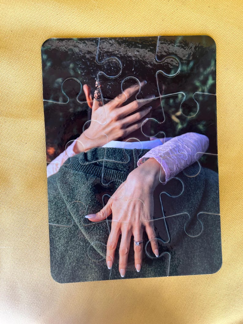 Custom Photo Puzzle, Personalized Picture Puzzle, Create Your Own Puzzle, 12 or 28 Piece, Wedding Favor, Party Favor, Kids & Business Gift image 18