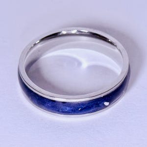 Ashes channel ring. Handmade in the UK, unique, affordable & beautiful