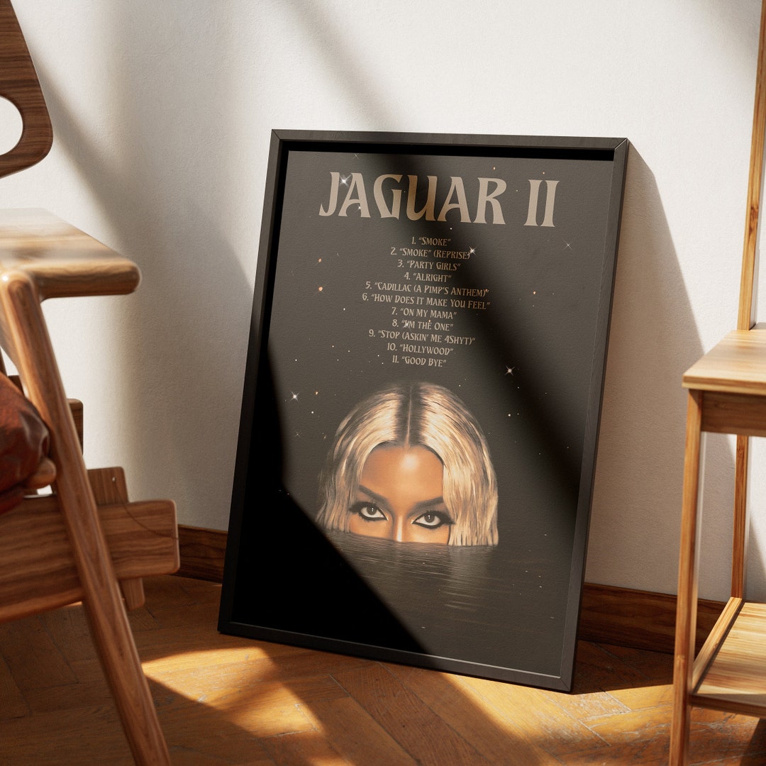 Victoria Monet Jaguar II Tracklist Poster Album Cover Art - Etsy